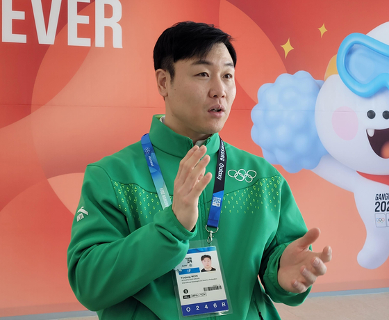 Korean bobsleigh pilot Won Yun-jong. [YONHAP]