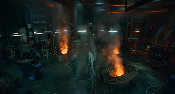 Still from director Bong Joon-ho's sci-fi film ″Mickey 17″ [WARNER BROS. KOREA]