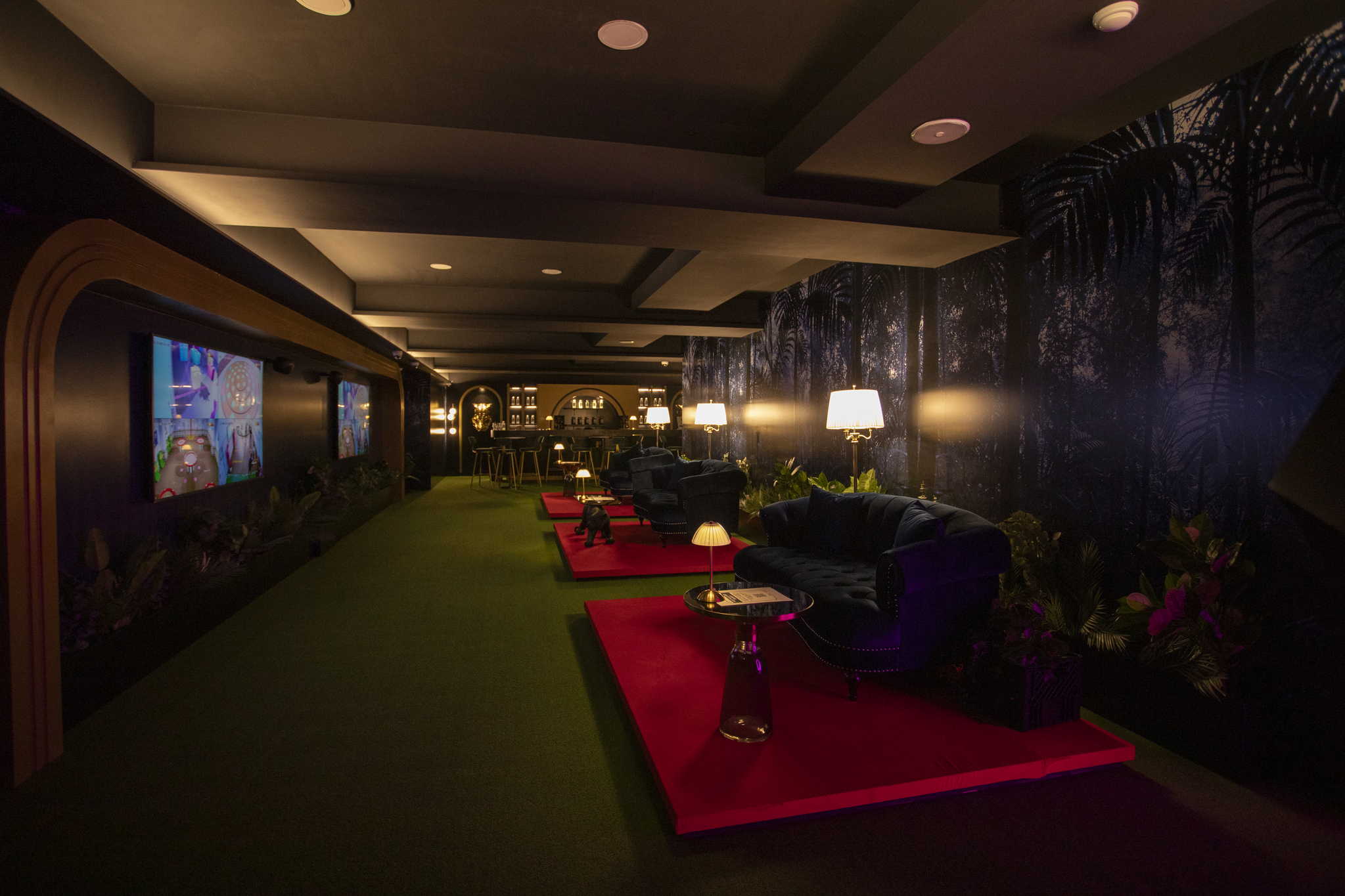 The inside of the ″Squid Game: The Experience″ venue [NETFLIX]