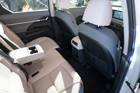 The second row of KG Mobility Musso EV [CHO YONG-JUN]
