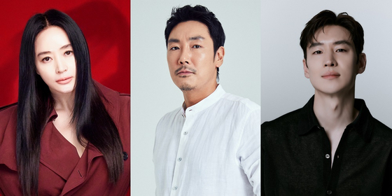 Actors Kim Hye-soo, from left, Cho Jin-woong and Lee Je-hoon [HODU&U ENTERTAINMENT, SARAM ENTERTAINMENT, COMPANY ON] 