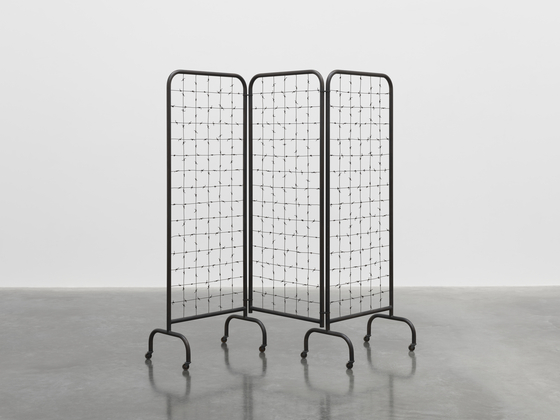"Divide" by Mona Hatoum [WHITE CUBE]