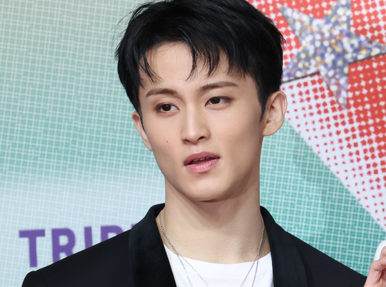 Mark of boy band NCT at the Inspire Arena, Incheon, on Dec. 25, 2024 [NEWS1]