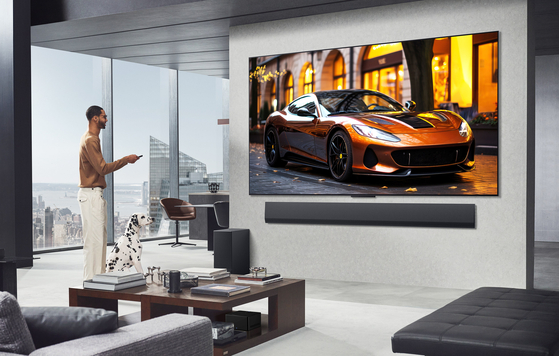 LG Electronics launched its 2025 OLED and QNED TVs, powered by AI. [LG ELECTRONICS]