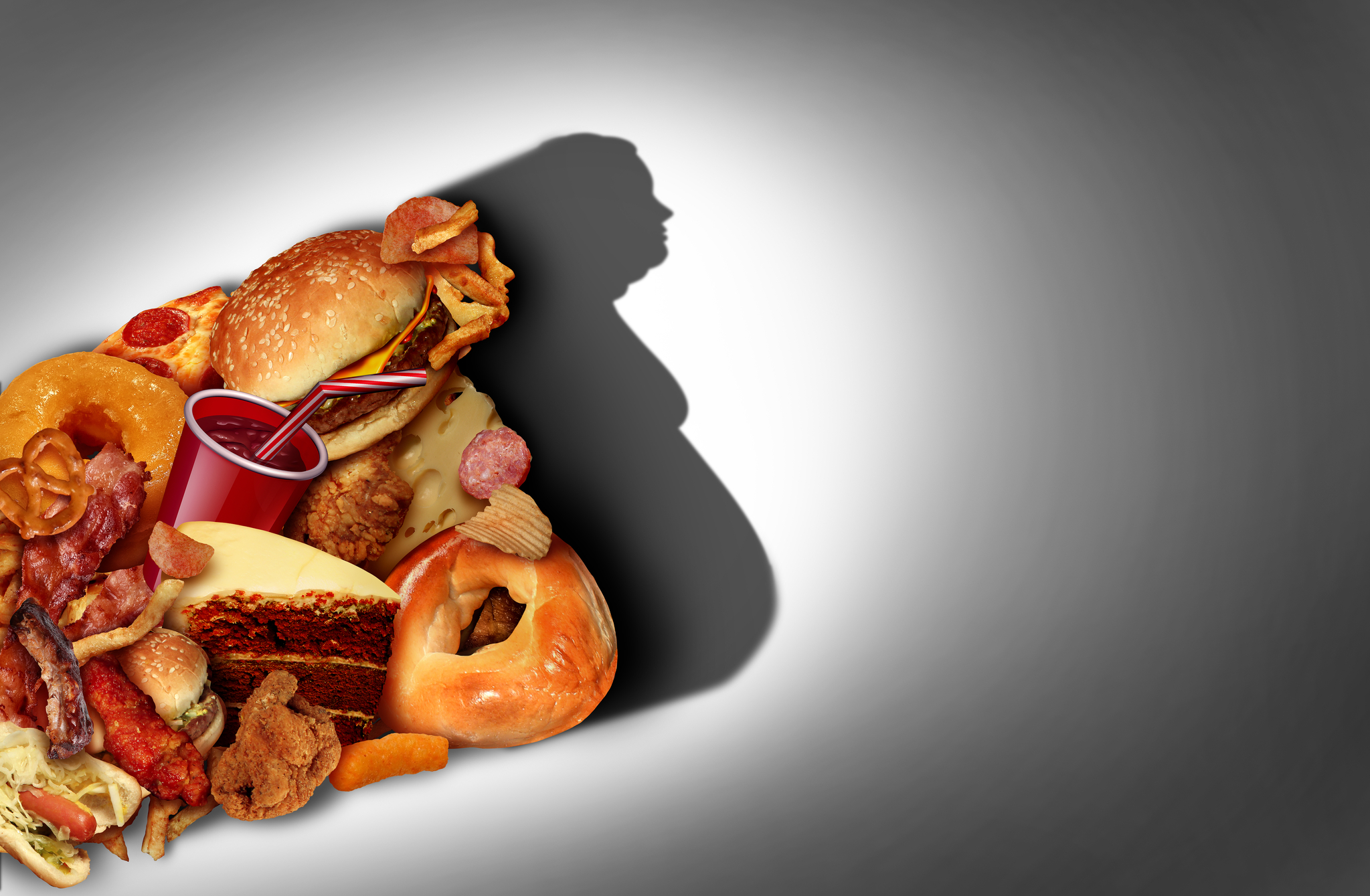 High-calorie foods can lead to obesity. However, no food has an overpowering level of addictiveness. [SHUTTERSTOCK]