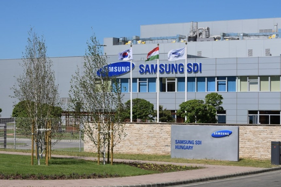 Samsung SDI's battery manufacturing unit in Hungary [SAMSUNG SDI]