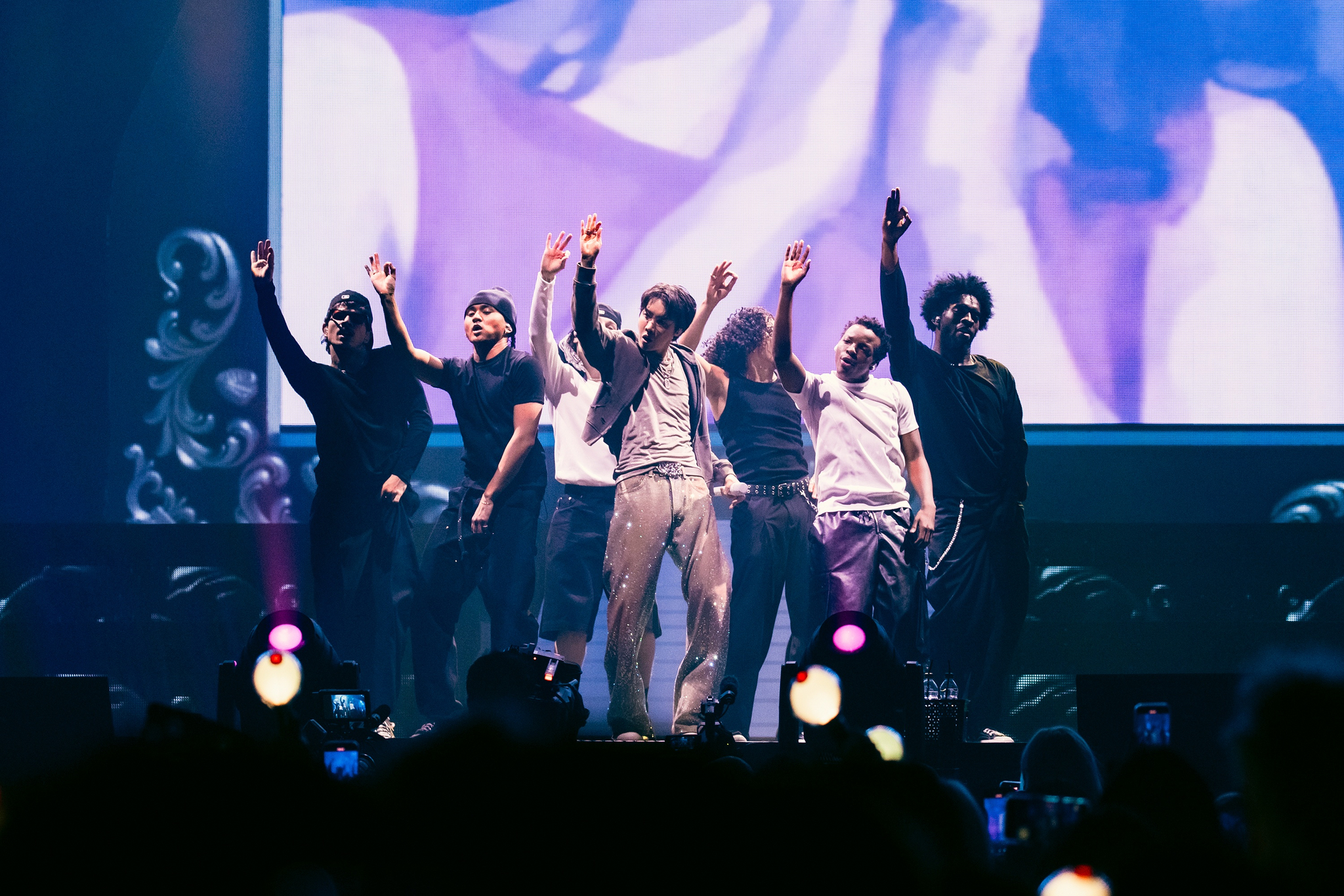 Member J-Hope of boy band BTS during his ″Hope on the Stage″ tour held in New York on March 13 and 14. [BIGHIT MUSIC]