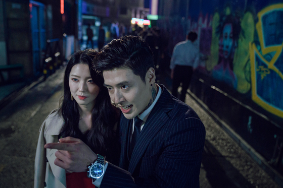 A still from film ″Streaming,″ starring actor Kang Ha-neul [LOTTE ENTERTAINMENT]