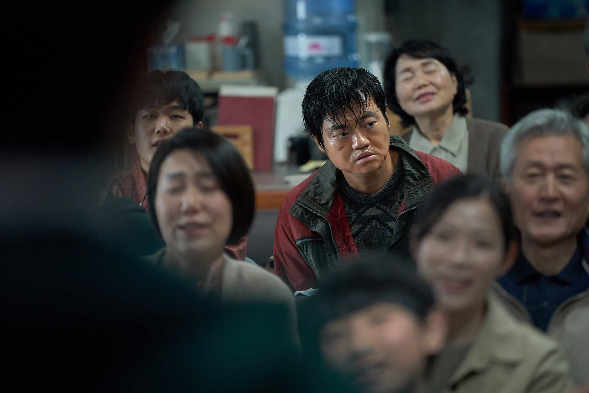 A still from ″Revelations,″ featuring actor Shin Min-jae [NETFLIX]
