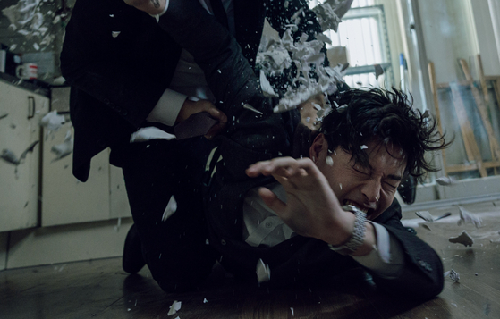 A still from film ″Streaming,″ starring actor Kang Ha-neul [LOTTE ENTERTAINMENT]