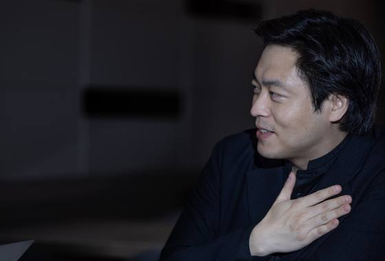 Pianist and conductor Kim Sun-wook  [JOONGANG ILBO] 
