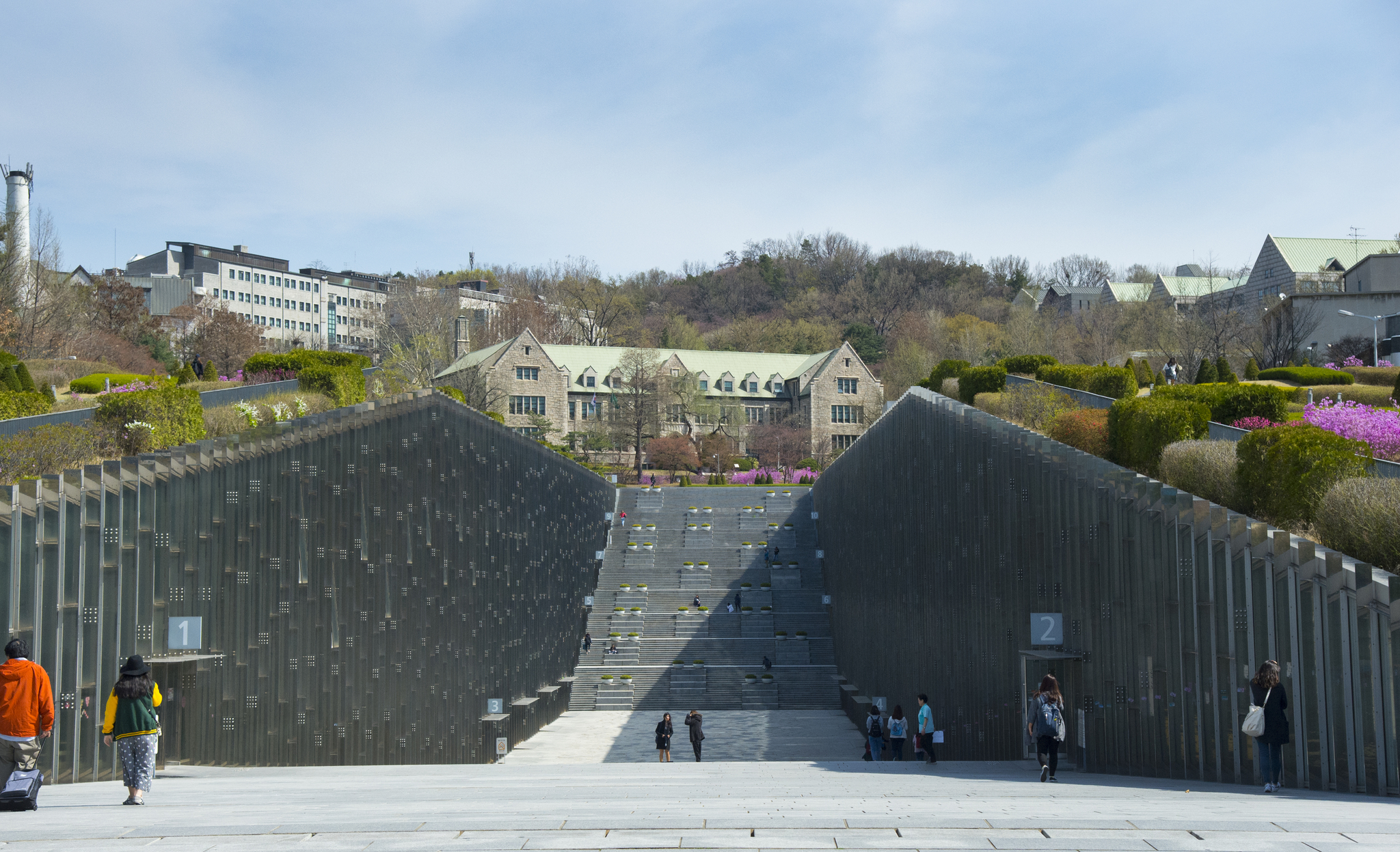 Ewha Womans University campus in Seodaemun District, western Seoul [EWHA WOMANS UNIVERSITY]