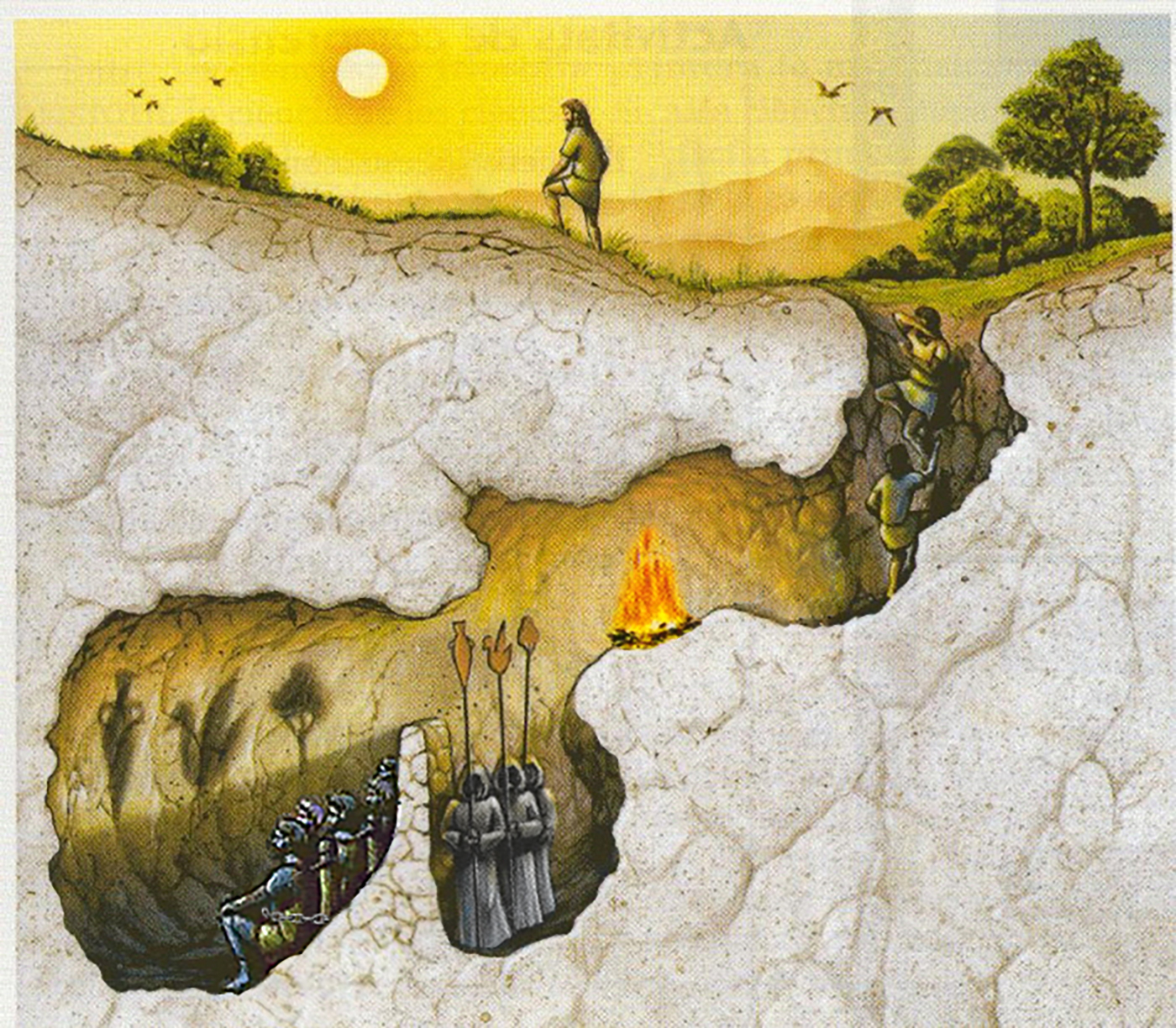  The allegory of the cave presents Plato’s insights into perception, knowledge, and enlightenment.