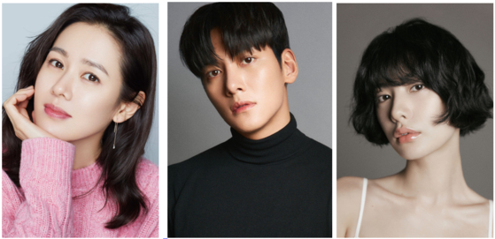 From left: actors Son Ye-jin, Ji Chang-wook and Nana are set to star in Netflix’s upcoming series “Scandal” (tentative title). [MSTEAM ENTERTAINMENT, SPRING COMPANY, SUBLIME ARTIST AGENCY]