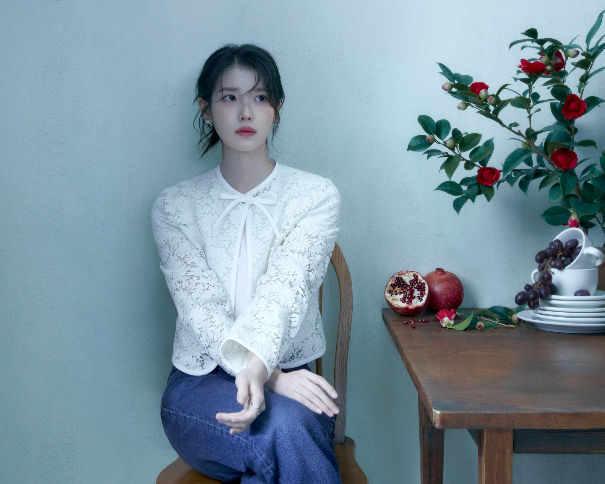 Singer and actor IU [NETFLIX]