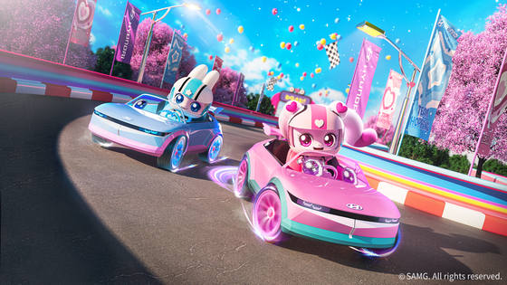 Hyundai Motor is collaborating with popular Korean animated series "Catch! Teenieping" (2020-) to create a short film and offer offline experiences. [HYUNDAI MOTOR]