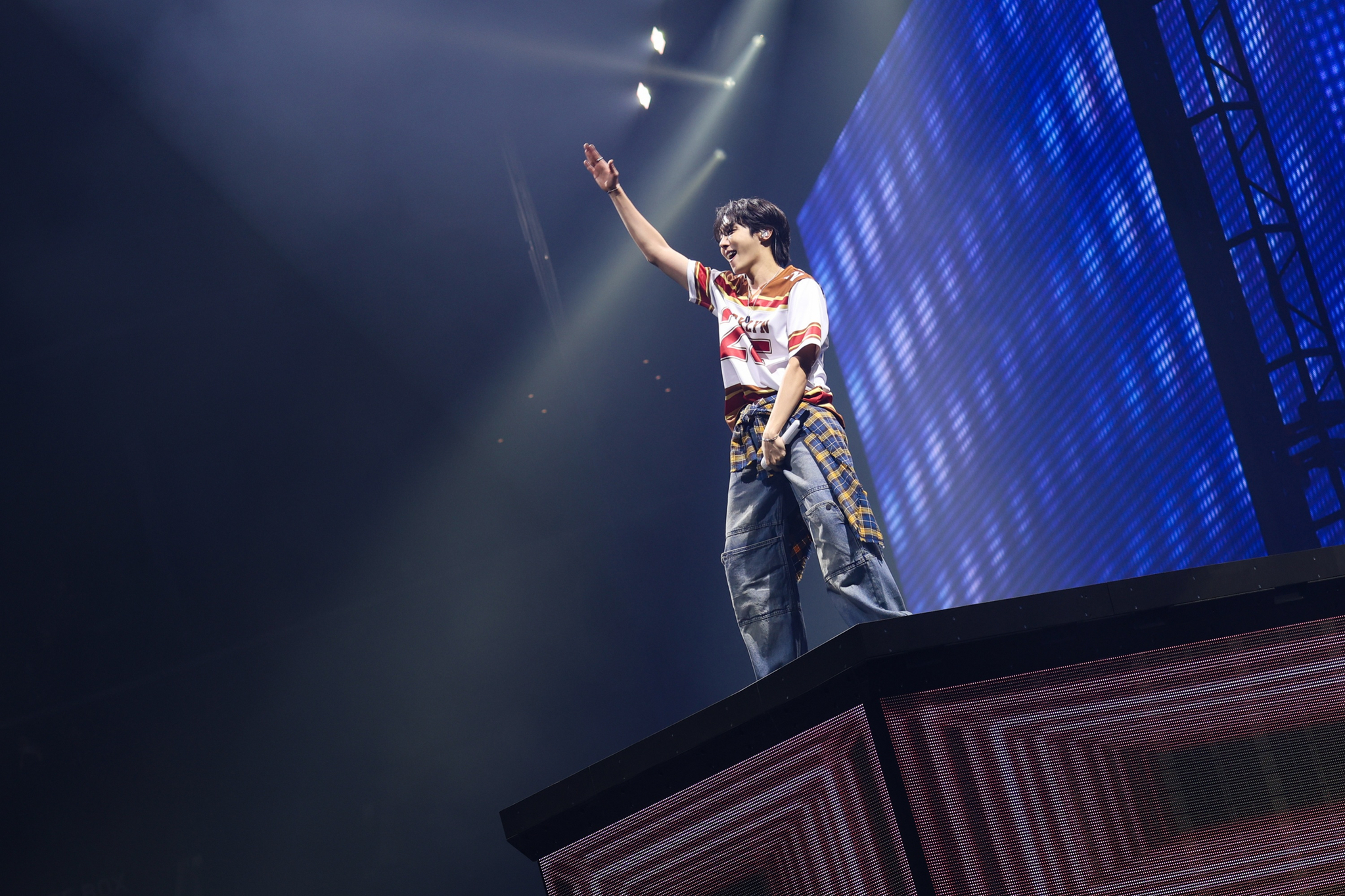 J-Hope of boy band BTS during his ″Hope on the Stage″ world tour [BIGHIT MUSIC]