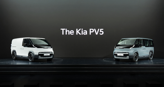 Kia cars at the Seoul Mobility Show 2025 on April 3 [KIA]