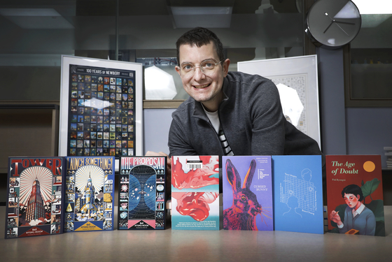 Taylor Bradley, a co-founder of indie publishing house Honford Star [PARK SANG-MOON]