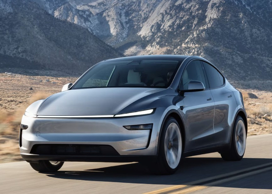 Tesla’s newly launched lower-priced Model Y vehicle [TESLA]