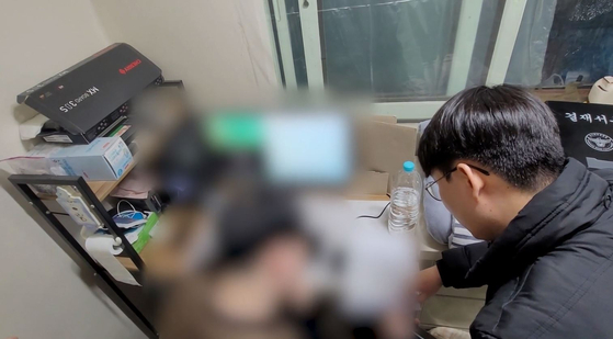 Police arrest a suspect who allegedly ran a deepfake Telegram chatroom, producing and distributing sexually explicit content featuring fake images and videos of celebrities and ordinary acquaintances. [GYEONGGI BUKBU PROVINCIAL POLICE AGENCY]