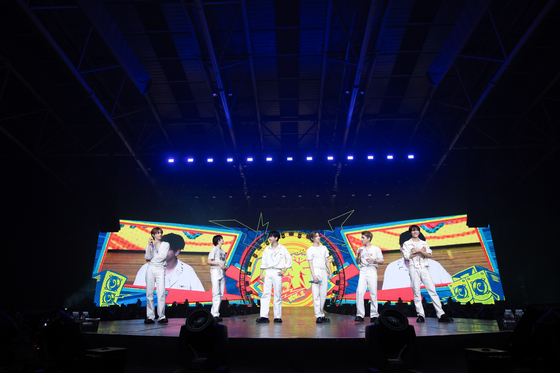BoyNextDoor during its ″Knock On Vol.1″ tour [KOZ ENTERTAINMENT]