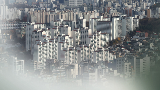 Apartment complexes in Seoul [YONHAP]
