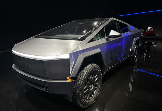 A Tesla Cybertruck [YONHAP]