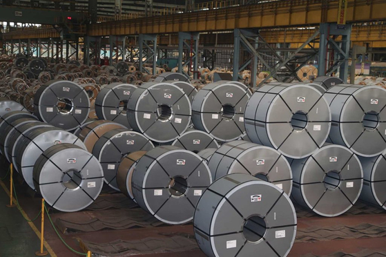 Posco's cold rolled steel at the steelmaker's plant in Pohang, North Gyeongsang [POSCO]