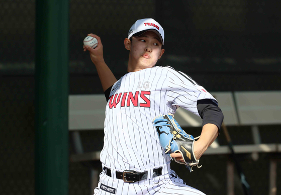 LG Twins pitcher Kim Young-woo [LG TWINS]