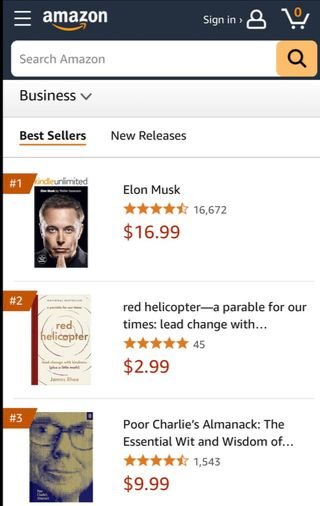 ″Red Helicopter″ (2024) became a bestseller alongside Elon Musk’s biography and a book on Berkshire Hathaway’s Charlie Munger. [AMAZON]