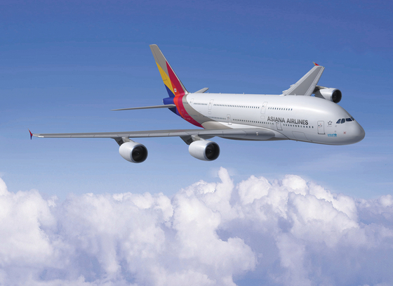 Asiana Airlines' A380 aircraft [ASIANA AIRLINES]