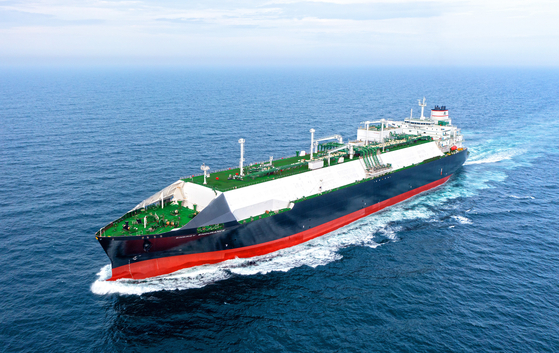 An LNG carrier built and delivered by HD Hyundai Samho in 2024 [HD KOREA SHIPBUILDING & OFFSHORE ENGINEERING]