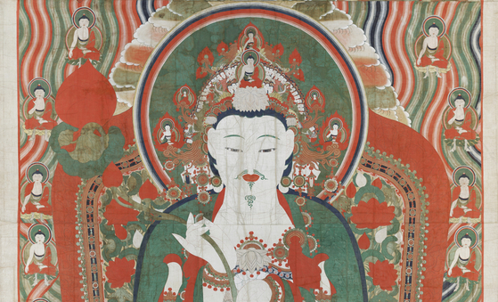 The Buddhist Hanging Scroll at Muryang Temple, newly designated as national treasure on April 24 [NATIONAL HERITAGE SERVICE]