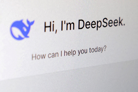 The DeepSeek app is seen in this image from Jan. 29. [REUTERS/YONHAP]
