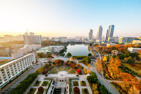 Konkuk University in Gwangjin District, eastern Seoul [KONKUK UNIVERSITY]