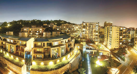 Hannam The Hill in Yongsan District, southern Seoul. [JOONGANG ILBO]