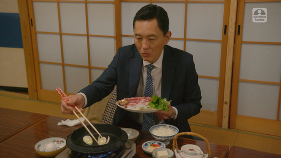 A scene from the Japanese TV show ″Solitary Gourmet″ (2012-23) highly popular in Korea [SCREEN CAPTURE]