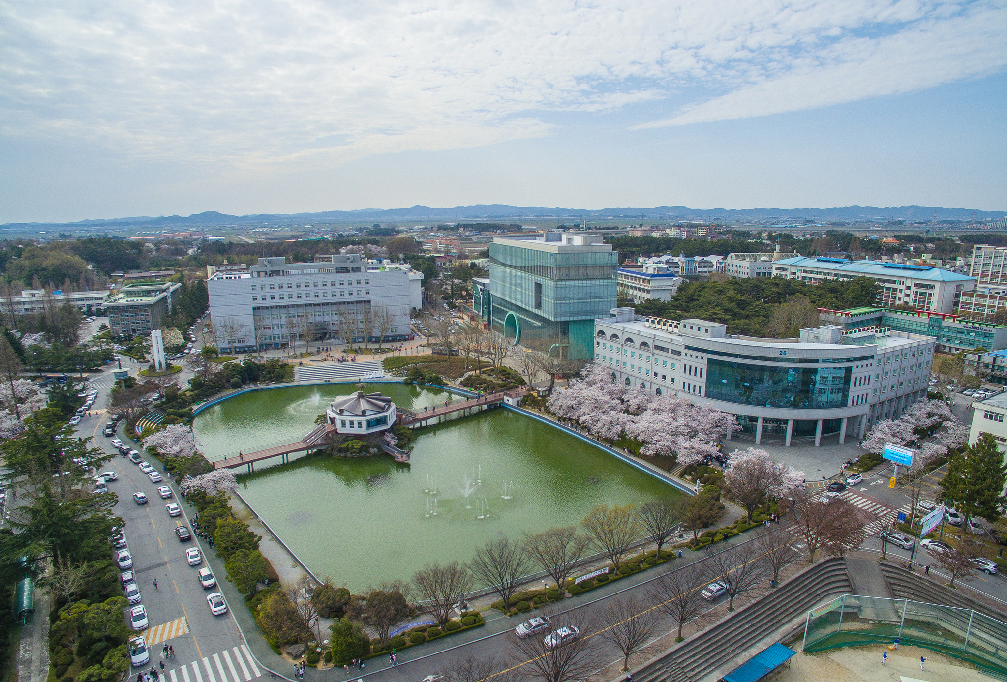 A view of the Wonkwang University campus in Iksan, North Jeolla [WONKWANG UNIVERSITY]