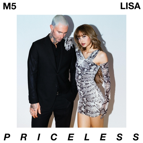 A poster for Maroon 5 and Lisa's new single, ″Priceless,″ released on May 2 [UNIVERSAL MUSIC]