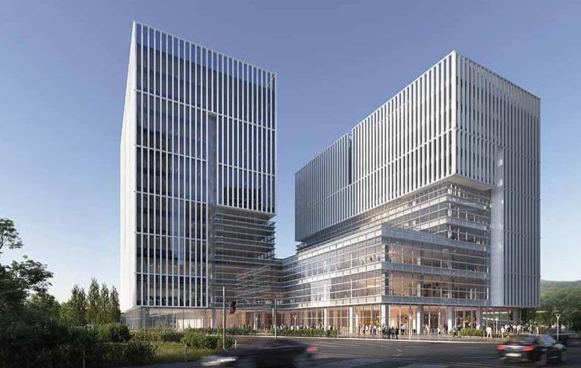 The Widen Tower building, where the Sogang-Pangyo Digital Innovation Campus will open in July [SEONGNAM CITY GOVERNMENT]