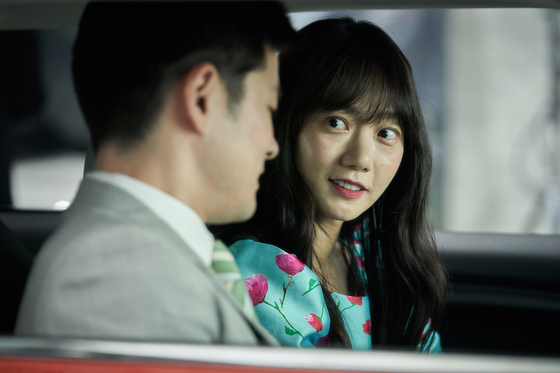 A still from the upcoming film ″Virus,″ starring actor Bae Doo-na, right [BY4M STUDIO]