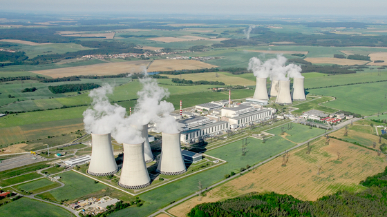The Dukovany nuclear power plant Units 1 to 4 operate in the Czech Republic. [KOREA HYDRO & NUCLEAR POWER] 