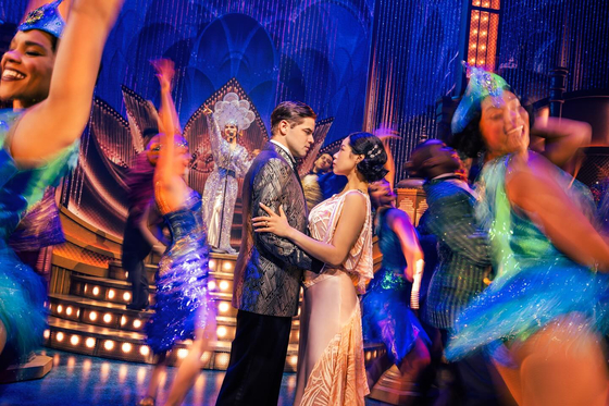 A scene from the Broadway production of ″The Great Gatsby,″ produced by Korean producer Shin Chun-soo of OD Company [JOONGANG PHOTO]