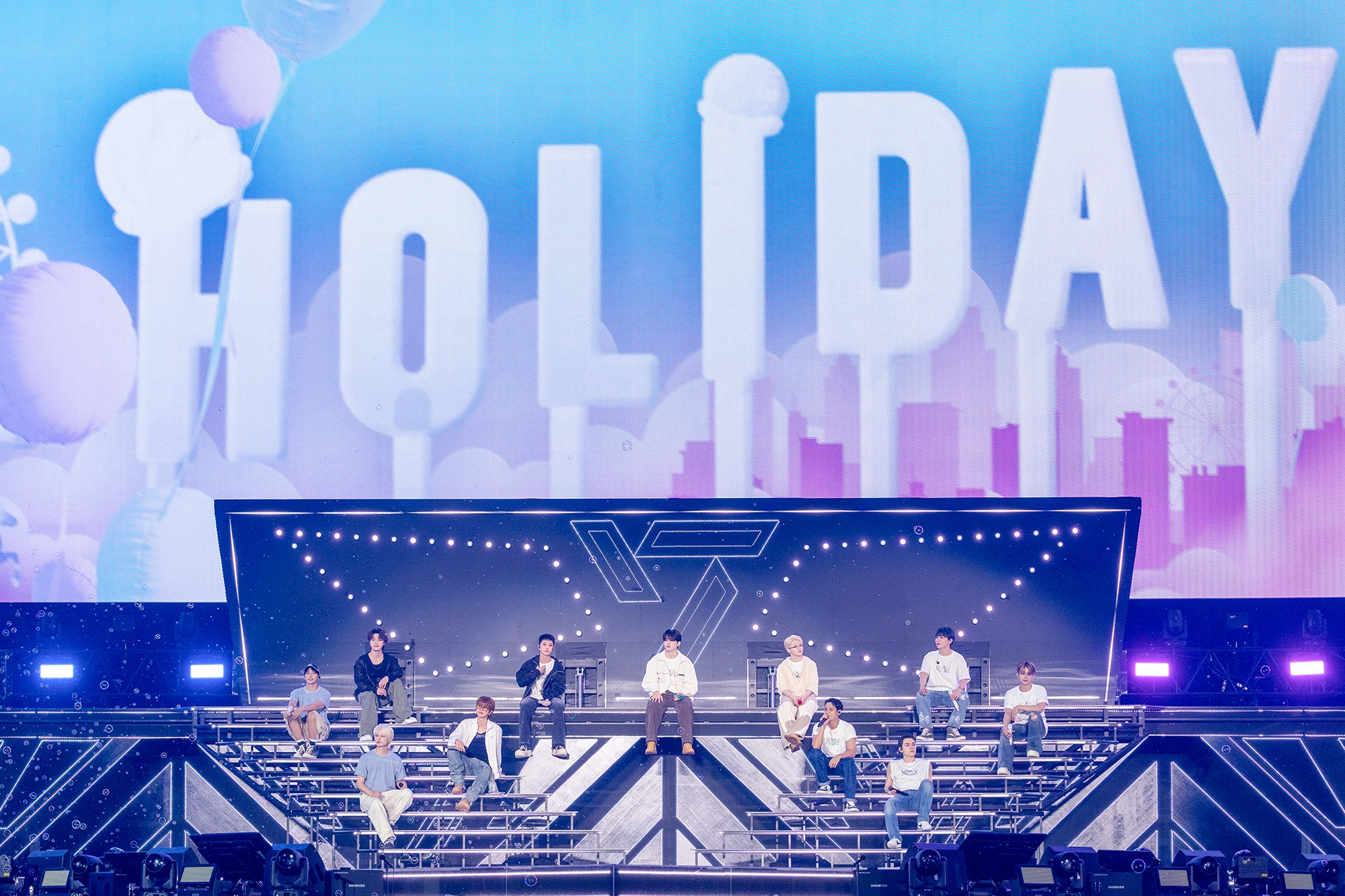 Boy band Seventeen's ″Holiday″ meet and greet held in Japan [PLEDIS ENTERTAINMENT]