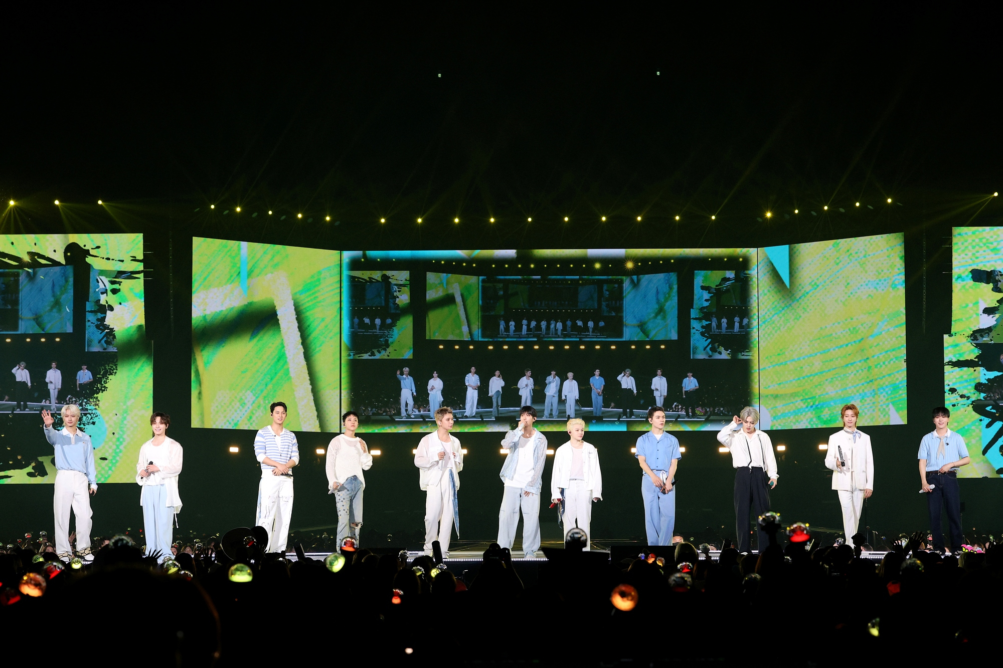 Boy band Seventeen's ″Holiday″ meet and greet held in Japan [PLEDIS ENTERTAINMENT]