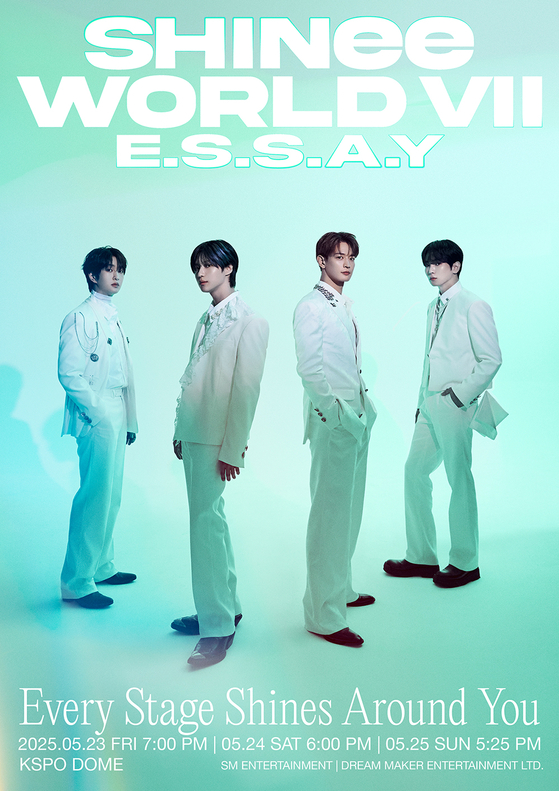 Poster of boy band SHINee's seventh solo concert [SM ENTERTAINMENT]
