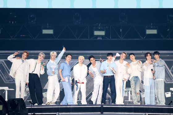 Boy band Seventeen's ″Holiday″ meet and greet held in Japan [PLEDIS ENTERTAINMENT]