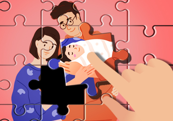 Adoption illustration [JOONGANG ILBO]