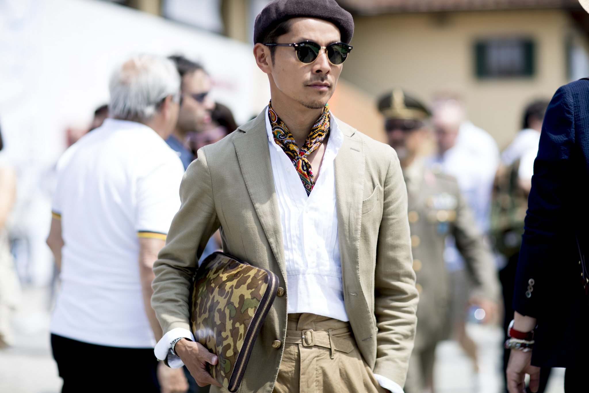 A look from the Pitti Immagine Uomo in Italy in 2018 [PITTI IMMAGINE UOMO]
